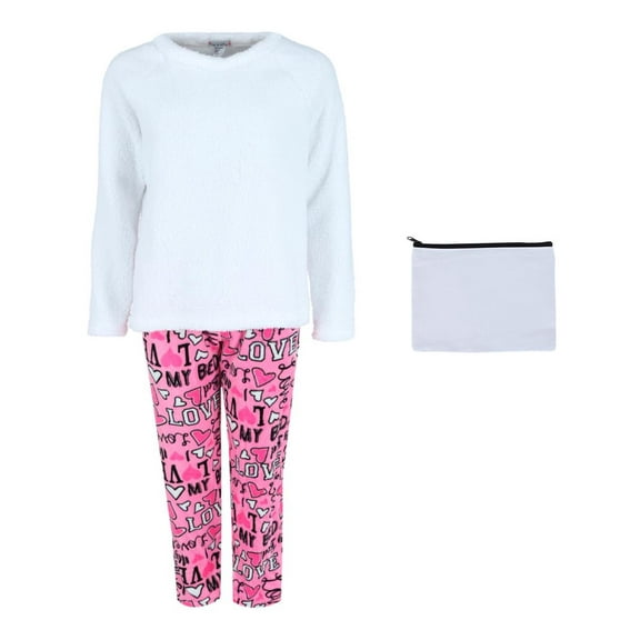 em & alfie Love My Bed Pajama Set with Makeup Bag (Women)