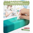 thumbnail image 5 of 2 Pcs Silicone Pencil Case Pencil Pouch,Colorful Portable Pen Bag Waterproof Stationery Storage Bag with Zipper,Stylish Makeup Bag for Pen Pencils Markers Cosmetic, 5 of 6