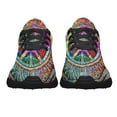 thumbnail image 5 of Hippie Peace Sign Tree Of Life Hippie Shoes Sneakers Black Size 9, 5 of 7