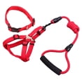 thumbnail image 4 of NIYANGLE Ensemble de Marche et Course pour Animaux en Polyester Rouge 3 Pcs pour Propriétaires de Chiens Activités Extérieures, 4 of 4