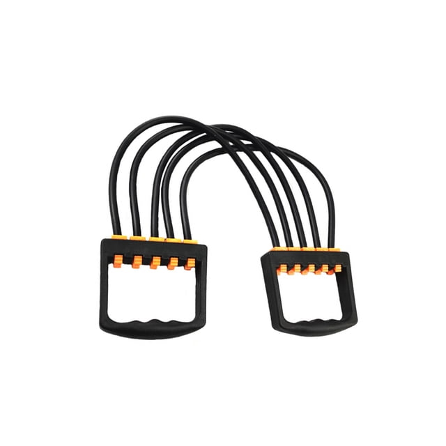 fastboy Chest Expander Muscle Puller Elastics Band Workmanship Compact Size Long-lasting Fitness Training Accessories Practical Black