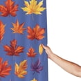 thumbnail image 5 of Maple Leafs Shower Curtain 72X72In For Bathroom, Waterproof Fabric Quick Dry Soft Decoration Set, 5 of 5