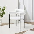 thumbnail image 7 of SAFAVIEH Couture Jenette Modern Velvet Solid Dining Chair, Forest Green/Silver, 7 of 7