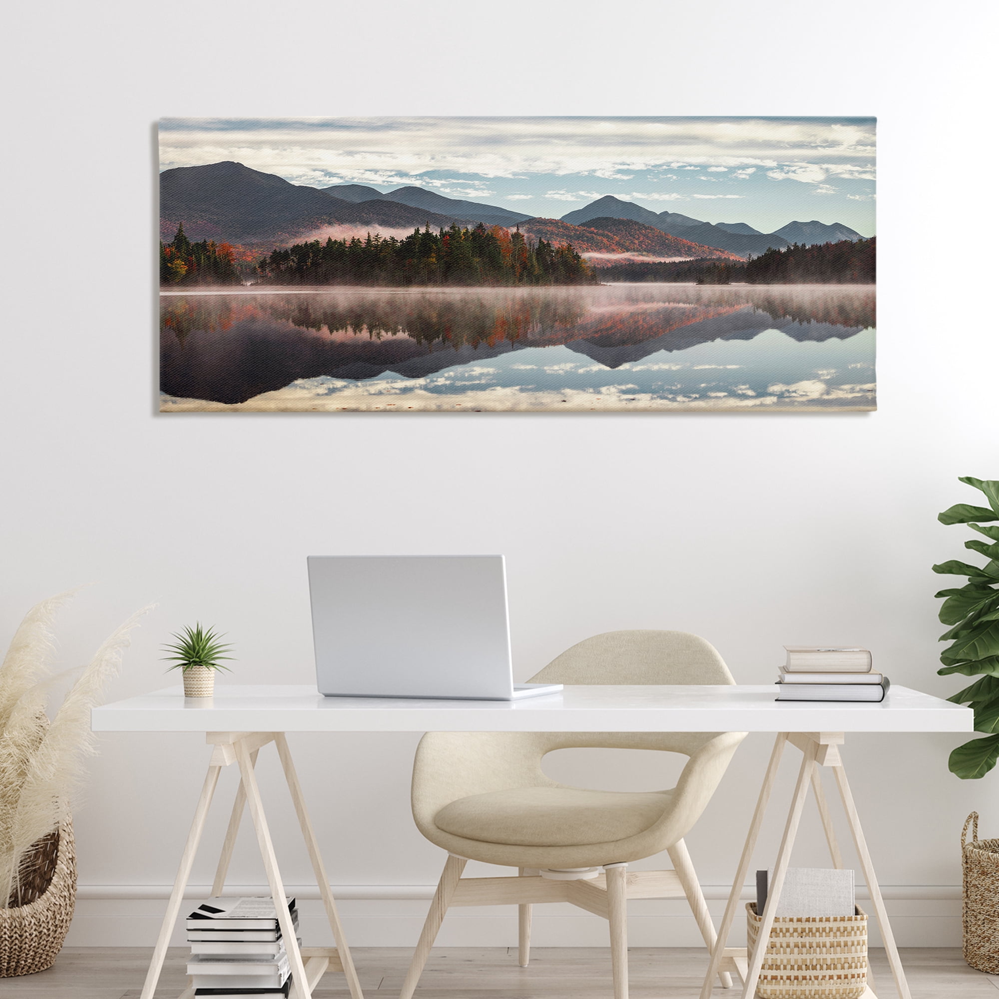 Stupell Industries Panoramic View From Boreas Ponds Canvas Wall Art, design by Jonathan Zaharek