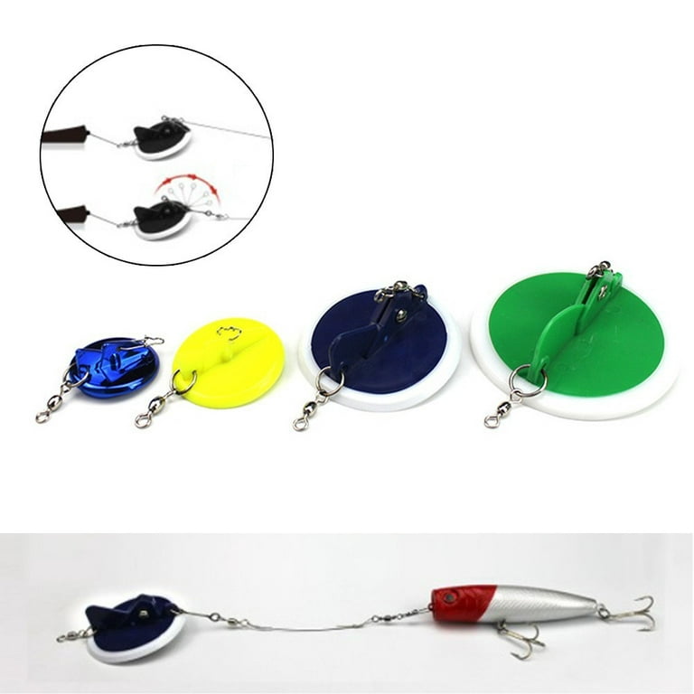 Fule Boat Fishing Trolling Diving Disc Diver Connector Come With Sinker  8-shaped Ring 