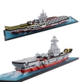 thumbnail image 1 of Set de bloques de construcción Geniteen Aircraft Carrier 1300 piezas, 1 of 8
