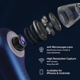 thumbnail image 3 of Visual Facial Blackhead Vacuum Cleaner With Cooling And Heating Compress Functions, 10X Real Time Camera Monitoring Pore Cleaner With 4 Interchangeable Heads, 3 of 8
