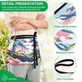 thumbnail image 4 of Yayeee Waist Apron with Pockets for Cooking Waterproof Half Server Aprons, Abstract Mountain, 4 of 7
