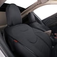 thumbnail image 5 of EKR Custom Seat Covers for Jeep Renegade 2015 2016 2017 2018 2019 2020 2021 2022 - Full Set Leatherette (Black), 5 of 6
