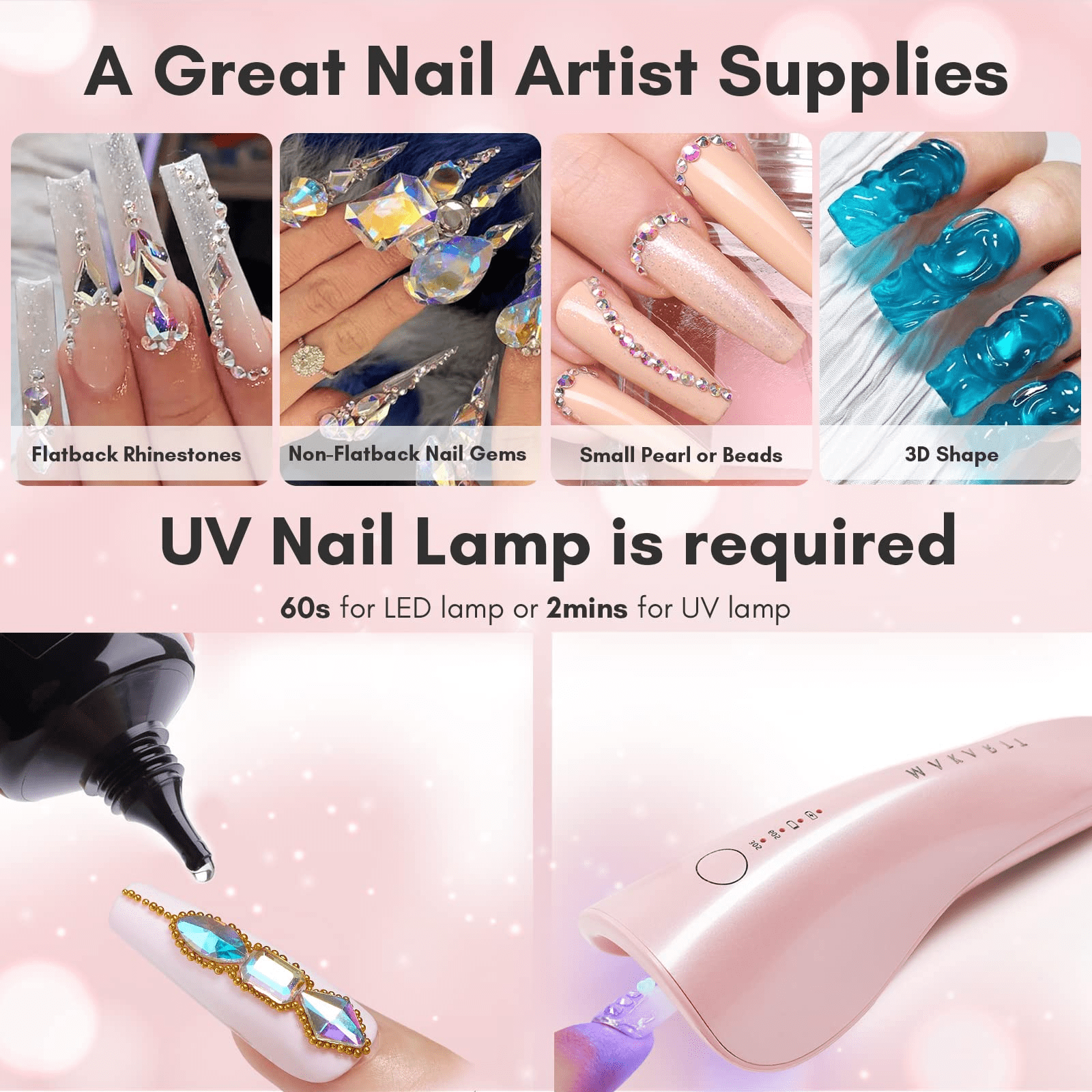 Discover more than 166 best rhinestone glue for nails latest