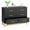 Black, variant on Accreate Chic Six Drawer Wooden Dresser with Metal Handles and Elegant Gold Accents for Bedroom Living Room Hallway and Entryway