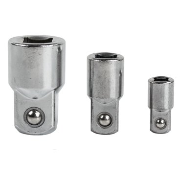 4pc Socket Adapter Impact Set – 1/4, 3/8, 1/2 To 3/4 – Chrome Vanadium Steel