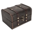 thumbnail image 3 of Wooden Treasure Box,Wooden Treasure Box Vintage Trinket Storage Box Jewelry Storage Box True Excellence, 3 of 9