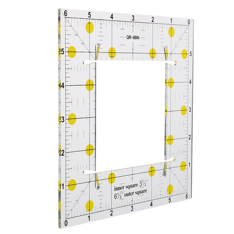 Omnigrid 12-1/2 Square Ruler Value Pack, Clear Quilting and Sewing Rulers,  4 Count - Walmart.com