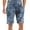 Blue, variant on Aayomet Mens Swim Trunks Short Mens Summer Fashion Casual Polyester Peach Skin Printed Beach Shorts Beach Pants Pants,Sky Blue L