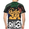 thumbnail image 7 of Gorillaz Men's Short-Sleeve T-Shirt Summer Casual Tee Top Breathable Crewneck T-Shirt Large, 7 of 7