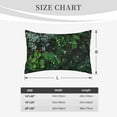 thumbnail image 6 of Balery Lush Foliage Green Plant Bedding Queen Pillow Cases - Envelope Closure - Soft Brushed Microfiber Fabric - Shrinkage and Fade Resistant Pillow Cases-14"x20", 6 of 9