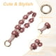 thumbnail image 3 of Uxcell 2 Pcs Correa para Teléfono con Pestañas de Sujeción, Pulsera Lanyard para Teléfono Celular Hecha a Mano para Mujeres y Niñas, Morado, 3 of 7