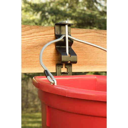 Little Giant Metal Wall Bracket Wall Mounting Bracket for Hanging Buckets Item No. WB60 Pails and Feeders