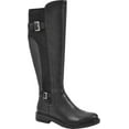 thumbnail image 1 of Women's White Mountain Meditate Knee High Boot Black Smooth Tumbled Polyurethane 11 M, 1 of 6