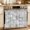 GainsBoro, variant on Cow Patterned Oven Curtain with Tie Top,Oven Skirt Curtain for Kitchen,Vintage Farmhouse Abstract Country Western Under OvenCover Panel for Dust & Grease,Apartment RV Cabinet Curtains 27''x20''