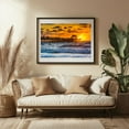 thumbnail image 3 of Waist Deep - Naples Florida Photography Black Framed Wall Art Print 30 x 40 inches, 3 of 4