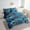 Blue Black, variant on Comforter Set Twin Size Train Bedding, Colorful Steam Engine Truck 7Pcs Bedding Comforter Sets(1 Comforter, 1 Flat Sheet 1 Fitted Sheet 2 Pillowcases And 2 Throw Pillow Covers)