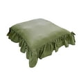 thumbnail image 4 of colaxi Chair Cushion with Ties 40x40cm Cotton Filling Soft Comfortable Ruffles Seat Mat Seat Cushion for Farmhouse Home Wedding Decoration green, 4 of 10