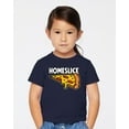 thumbnail image 2 of Wild Bobby Homeslice Funny Cute Pepperoni Cheese Pizza Slice Toddler Crew Graphic T-Shirt, 2 of 6