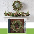 thumbnail image 4 of Dalrosia Snowy Artificial Cedar Picks with Red Berries Winter Frosted Faux Cedar Sprays Artificial Pine Branches Christmas Tree Picks Christmas Greenery Branches Stems for Floral Arrangement Vase, 4 of 6