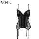 thumbnail image 2 of Corsé sexy lencería para mujer corsé de encaje Bustier liguero correas Overbust Corsette Boudoir trajes, 2 of 7