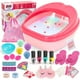 thumbnail image 1 of Spa para pies para niños IPOOLTENG con kit de uñas y luces de colores, 1 of 9