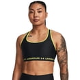 thumbnail image 1 of Sujetador deportivo Under Armour Crossback Mid Impact para mujer, azul marino, 1 of 6