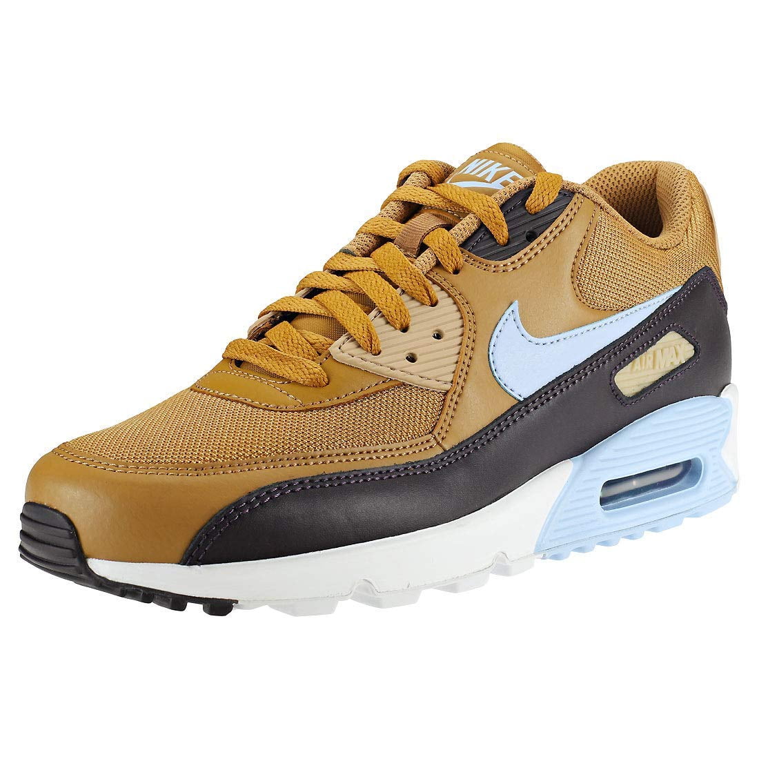 Nike AJ1285-202: Mens Air Max 90 Essential Muted Bronze/ Royal Sneakers (8  D(M) US Men) - Walmart.com
