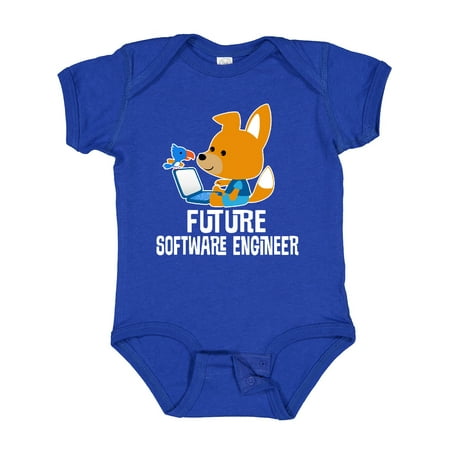 

Inktastic Future Software Engineer Gift Baby Boy or Baby Girl Bodysuit