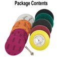thumbnail image 3 of Polir et Restaurer Efficacement 21 Pcs 3 Tampons Éponge de Polissage Cirage Polissage Kit, 3 of 3
