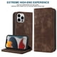 thumbnail image 1 of Funda de cuero para teléfono móvil iPhone 14 con carga inalámbrica, funda para teléfono móvil Apple 12, funda protectora multifuncional magnética 13, 1 of 6