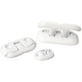 thumbnail image 1 of Dock Edge Flip Up Dock Cleat 8 Inch - White, 1 of 2