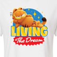 thumbnail image 3 of Garfield  - Living The Dream - Juniors Cropped Cotton Blend T-Shirt, 3 of 5