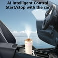 thumbnail image 5 of Kraoden Intelligent Car Humidifier and Purifier, Aromatherapy, Odor Removal, Ambient Light, Automotive Humidifier with Type-C Interface, Portable Travel Humidifier for Vehicle and Desk Use, 5 of 6