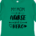 thumbnail image 4 of Inktastic My Mom is a Nurse and a Hero Boys or Girls Long Sleeve Toddler T-Shirt, 4 of 5