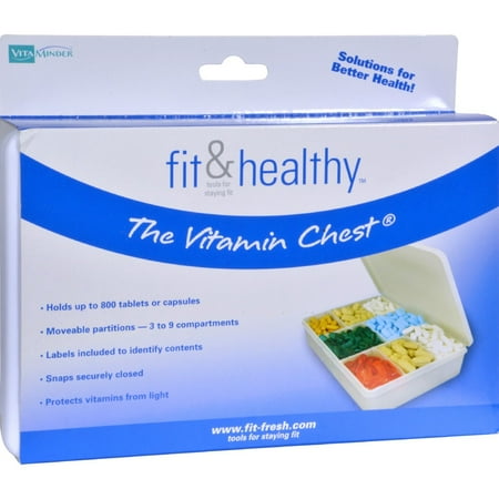 MEDport Vitamin Chest Organizer 1 Unit