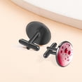 thumbnail image 6 of Valentine's Day Men's Stainless Steel Cufflink Set for Formal Attire, 6 of 6