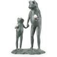 thumbnail image 2 of Summertime Treat Frog Parent and Child Aluminum Garden Sculpture, 2 of 3