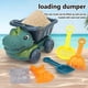 thumbnail image 4 of Kids Beach Toys Sand Toys Dump Truck Sand Mold Shovel Summer Beach Games for Kids Indoor Outdoor Play Baby Bath Toy Children's Day Gift, 4 of 4