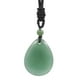 thumbnail image 5 of Collar con colgante de piedra, accesorios de joyería hechos a mano para mujeres y hombres, duradero y ajustable. Verde, 5 of 8