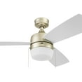 thumbnail image 5 of Honeywell Barcadero 44" Champagne Ceiling Fan with Light, 3 Blades, Pull Chains & Reverse Airflow, 5 of 9