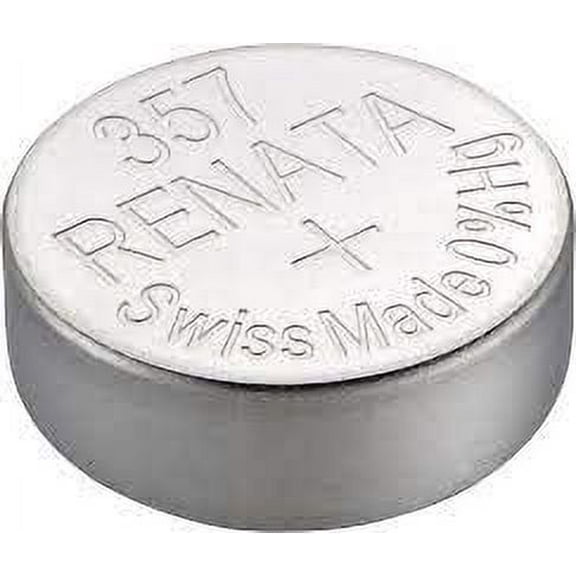 Renata Batteries 357 Silver Oxide 1.55V Watch Battery (1 Pc)