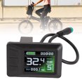 thumbnail image 1 of Electric Scooter Display, Electric Scooter Dashboard Fine Craftsmanship ABS Clear Color Screen Lightweight  for Cycling, 1 of 7