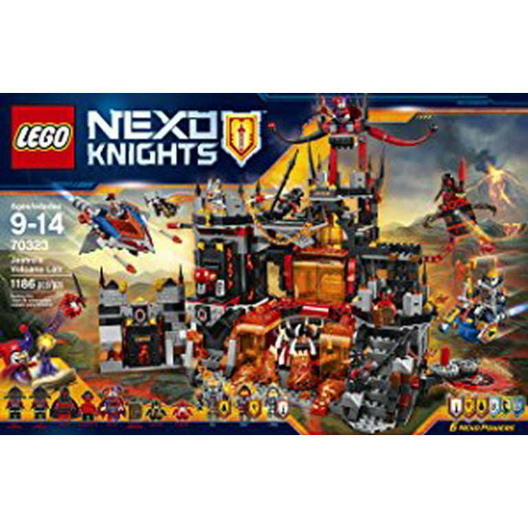 perforere Sportsmand Subjektiv LEGO Nexo Knights 70323 Jestro's Volcano Lair Building Kit (1186 Piece) -  Walmart.com